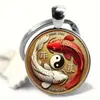 Ebay Aliexpress Joias Padrão Yin-Yang Taiji Pedra do Tempo Pingente Colar Venda Direta de Fabricantes Suprimento Transfronteiriço W
