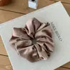 Scrunchie de Cetim com Strass Estilo Francês para Mulheres, Prendedor de Rabo de Cavalo Grande de Alta Qualidade Estilo Preguiçoso, Acessório de Cabelo Suave e Elegante