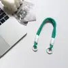 Cuerda para teléfono móvil, nueva cuerda tejida para la muñeca, cadena antipérdida, funda para teléfono móvil, cámara CCD, cordón colgante a color.