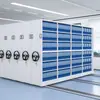 Estante compacta de operação manual, armário para arquivo escolar, armário compacto para armazenamento de arquivos, armário compacto