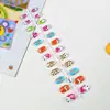 24 Piezas de Adhesivos para Uñas Lindos y Tiernos, Adhesivos para Uñas Coloridos de Gran Venta para Niños de Edad Media y Mayores, Venta Directa de Fábrica Tiras para Uñas Desgastables