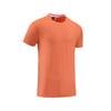 Camiseta de secado rápido para hombre, de media manga, holgada, transpirable, de seda helada, para fitness, running, de secado rápido, deportiva, ajustada, de manga corta, para entrenamiento.