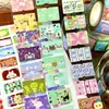 Pegatinas Originales con Etiqueta de Purpurina en Stock para Diarios, Pegatinas en Rollo, Pegatinas de Etiqueta, 10 Diseños en un Ciclo, Pegatinas Lindas para Decoración de Diarios