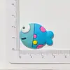 Peces Tropicales Marinos Accesorios de Goma Suave Funda para Teléfono Móvil DIY Pegatina para Vaso de Agua Pez Pequeño PVC Refrigerador Zapatos Flor Ropa Bolsa Accesorios
