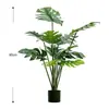 Estilo Ins Escandinavo Planta Artificial Planta Verde Biônica Enfeites Decorativos Monstera Falsa Sala de Estar Interior Árvore em Vaso de Chão