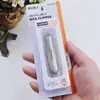Nuevo Cortauñas Strongman A6626-9 Paquete Individual Boca Plana Acero Inoxidable Suministro para Supermercado Cortauñas