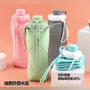 Copo de Água Dobrável de Silicone Criativo Garrafa de Água para Esportes ao Ar Livre Grande Capacidade Copo Dobrável de Viagem Copo de Café Leve