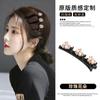 Pinza para el pelo de princesa perezosa Red social artefacto automático para trenzar el pelo de doble capa flequillo lateral clip de pelo de una palabra rota tocado