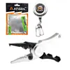 Fábrica de Herramientas para Exteriores Pinzas Mini Señuelo de Punto Hebilla Telescópica Corte de Hilo Micro Pinzas Pinzas de Pesca Multifuncionales de Aleación de Aluminio