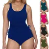 Exportación Europea y Americana Nuevo Traje de Baño de Dos Piezas Femenino Sexy Atractiva Cordón Cintura Alta Amazon Aliexpress Bikini Transfronterizo