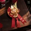 Ramilletes para Novio y Novia para Bodas, Juegos a Juego para los Padres de Ambas Partes, Miembros de la Familia, Padrinos de Boda y Damas de Honor, Broches Sencillos