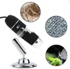 Microscópio Eletrônico Microscópio Digital Microscópio USB Conexão Android Lente HD 800x Microscópio de Medição