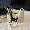 Nueva bolsa de mano linda de estilo japonés con temática de gato, que irradia un ambiente sofisticado, perfecta para mujeres, casual, simple, ligera, adecuada para ir al trabajo, a la moda y versátil como bolso cruzado