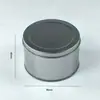 Caixa de lata fosca pronta, caixa de presente retangular, caixa de lata, pendrive, chaveiro de avião, embalagem de caixa de lata para armazenamento