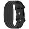 Qingfeng es adecuado para la correa de silicona de rayas verticales Hume band 2.0, que es una correa de una sola pieza para la pulsera de actividad Hume Health
