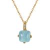 Colección de Cadena para Clavícula de Moda Estilo Bohemio Piedra Natural de Color Diseño Original Collar de Perlas Plata 925 Venta Directa