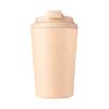 Taza de Café de 12 oz Acero Inoxidable 304 Doble Pared Aislada con Escala, Tapa Antiderrames y Base Antideslizante, Taza para Bebidas Calientes y Frías