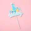 Insertos de Globo de Plástico de Colores Macaron, Globos Pequeños de Colores, Repostería de Postres, Adornos de Decoración para Pasteles de Cumpleaños