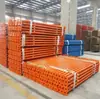 Suporte de aço, pilar de aço galvanizado, haste de suporte para fôrma de alumínio post-concreto, andaime pré-fabricado ajustável