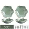 Plato pequeño para salsa para hot pot estilo japonés para uso doméstico, Plato para condimentos secos, Plato para condimentos de salsa de soja y vinagre, Plato para barbacoa, Plato pequeño de restaurante, Esmalte de color bajo cubierta