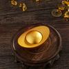 Adorno de Cubo de Agua Giratorio de Escritorio de Lingote de Oro, Spinner Fidget de Barra de Oro que Atrae la Riqueza y Alivia el Estrés, Gadget para Aliviar el Estrés, Juguete Coleccionable