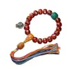 Pulseira de Contas Multi-tesouro com Osso de Iaque de Xizang Acessórios de Pássaro Dapeng Estilo Étnico de Xizang para Segurar Pulseira de Brincar Atacado