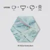 Descanso de Copo Absorvente de Terra Diatomácea Isolante Térmico Porta-Copos Suporte para Copo Antiderrapante Padrão Mármore Simples Logotipo Personalizado Pad Isolante Térmico