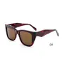 Gafas de Sol Retro Amazon, Montura Cuadrada Gafas de Sol Polarizadas con Protección Solar, Lujo Ligero, Versátiles, Gafas de Alto Valor, Gafas de Sol de Lujo Ligero