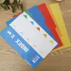 Página Clasificadora de Índice Rápido Colorida A4 Tarjeta Clasificadora Papel Clasificador de 11 Agujeros Separador de Capas Múltiples de Plástico Alfanumérico