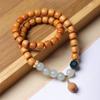 Sândalo da Indonésia contas antigas DIY pulseira de provérbios especificações 7 x 8 joias masculinas e femininas contas decorativas fabricantes atacado