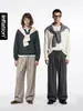 Pantalones Estampados Estilo Old Money para Hombre Jiezhan 26 Otoño Nuevo Retro Japonés Corte Holgado Pantalones Casuales para Hombres y Mujeres