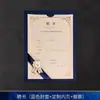 Certificado de Honor de Gama Alta Certificado Personalizado con Cinta Dorada Papel A4 Imprimible Núcleo Interior Página Interior Premio Universal Bmd