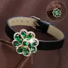 Pulsera de Muñeca con Flor 3D de Cristal Realista de Venta Caliente en Transmisión en Vivo, Dulce y Versátil, Estilo Elegante, Exclusivamente para Ventas Transfronterizas