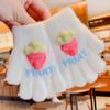 Guantes de invierno para niños, bonitos dibujos animados, gruesos y cálidos, para niñas, niños, guardería, bebé, cinco dedos, cubierta de invierno
