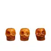 Acessórios para Escultura em Osso de Boi de Xizang Pulseira de Caveira Joias Escultura Sutulin Acessórios de Osso de Boi Feitos à Mão DIY