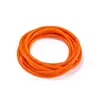 Cordón de cera coreano de 3.0 mm, cuerda de cera de poliéster con patrón de serpiente multicolor, material de tejido hecho a mano para pulseras y collares, resistente al desgaste