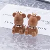 Cós Mágico do Ursinho com Fivela Removível, Pequenos Acessórios com Strass, Sem Necessidade de Flocking, Cós Ajustável Botão de Pelúcia com Furo