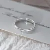 Anillo Nalan S925 Plata de Ley Diseño de Nicho Lujo Ligero Alto Valor Elegante Estrella Burbuja Diamante de Color R03353