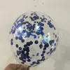Amazon 12 pulgadas 2.8g Redondos Engrosados Transparentes Látex Confeti Brillante Globos Venta al por Mayor Decoraciones para Bodas Fiestas