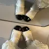 Zapatos Mary Jane franceses de verano para combinar con faldas, zapatos planos retro estilo Chanel de boca baja para aumentar la altura para mujer, nuevo modelo 2026