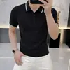 Nueva Camisa Polo de Manga Corta para Hombre Verano 2026, Malla Transpirable de Panal Hexagonal, Entrega Directa del Fabricante