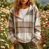 2026 Europeu e Americano cross-border e-commerce site independente Amazon moletons femininos estampa digital 3D camisas com zíper fabricante de origem