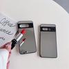 Adecuado para Funda de Teléfono Espejo Google 8Pro 9Proxl Espejo de Maquillaje Agujero Fino Borde Negro Funda Protectora Funda para Teléfono Google 11