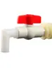 Conector de tanque de agua, accesorio para torre de agua, cubo de agua, acuario, roscas internas y externas, accesorios para tuberías de plástico ABS, accesorios de conexión para tuberías de agua de PVC