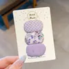 Pinza para el Cabello de Lana con Estampado de Leopardo para Otoño e Invierno para Mujer, Elegante Pinza para Flequillo Lateral, Pinza BB de Gama Alta para Pelos Sueltos, Pasador de Moda Estilo Retro