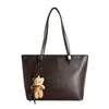Bolso Tote Suave Retro de Moda 2026 para Primavera y Verano, Bolso Grande de Capacidad para Viajes Diarios para Mujer, Bolso de Hombro Moderno Casual de Moda