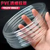 Tubo de Água Transparente Tubo Flexível de PVC Tubo Plástico Transparente Tubo para Fluidos Resistente a Óleo 0.8/1.5/2/2.5/3/3.5/4/4.5