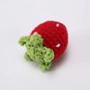 Colgante tejido a crochet de lana de caqui, cacahuate, manzana, fresa, naranja terminado, accesorios, accesorios, colgante DIY, venta al por mayor