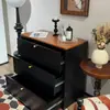 Mesa de Cabeceira para Quarto de Casa Armário com Gaveta de Ferro Camada Múltipla Grande Capacidade Sala de Estar Armário de Armazenamento com Gaveta de Ferro Armário de Armazenamento de Aço