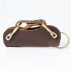 Estuche Creativo para Llaves de Cuero de Flor Entera, Bolso Hecho a Mano para Guardar Llaves, Estuche de Cuero Genuino para Llaves de Coche, Venta Directa del Fabricante, Tendencia Nacional